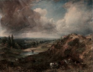Lagoa de Branch Hill, Hampstead de John Constable