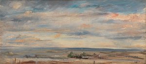 Cloud Study, Early Morning, Looking East from Hampstead, 1821. de John Constable