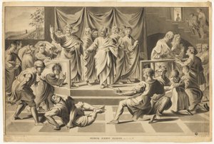 Morte de Ananias de John Constable
