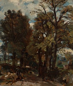 Fen Lane, East Bergholt, c. 1811. de John Constable