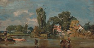 Moinho Flatford de John Constable