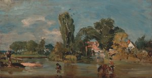 Moinho de Flatford de John Constable