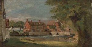 Moinho de Flatford de John Constable