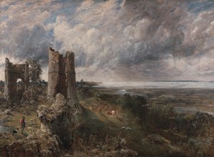 Castelo de Hadleigh, A Boca do Tamisa - Manhã depois de uma Noite Tempestuosa de John Constable