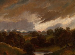 Hampstead, Céu Tempestuoso de John Constable