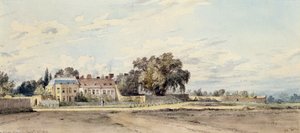 Casas em Putney Heath de John Constable