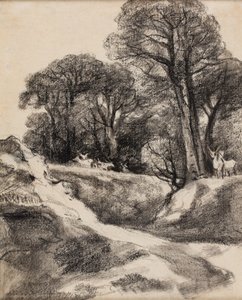 Em Helmingham Park, Suffolk de John Constable