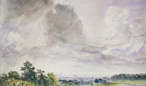 Londres a partir de Hampstead Heath de John Constable