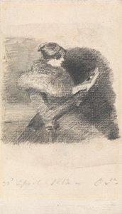 Mary Constable Reading de John Constable