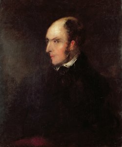Retrato de um homem careca