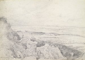 Planície de Salisbury de Old Sarum de John Constable