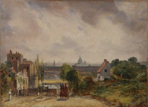 Casa de Campo de Sir Richard Steele, Hampstead de John Constable