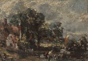 Esboço para "The Haywain" de John Constable