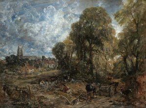 Stoke-by-Nayland, 1836. de John Constable