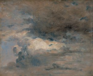 Estudo das Nuvens - Noite, 31 de agosto de 1822. de John Constable