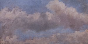 Estudo das Nuvens, c.1821 de John Constable