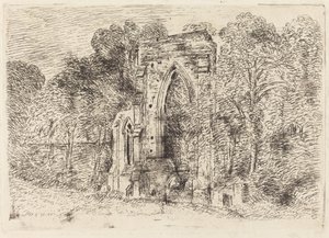 As ruínas da abadia de Netley de John Constable