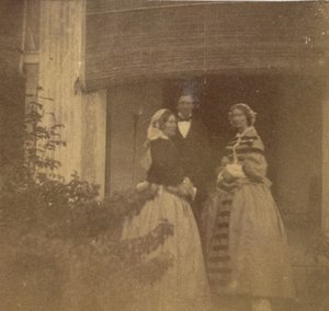 [Condessa Canning com convidados, Casa do Governo, Allahabad], 1858. de John Constantine Stanley