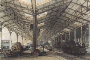 Galpão de Mercadorias, Bristol, Great Western Railway, 1846