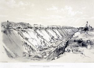 Tring Cutting, 19 de junho de 1837 de John Cooke Bourne