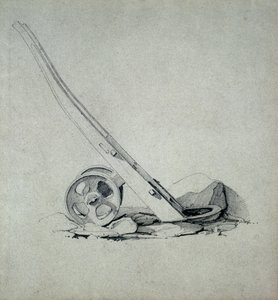 Caminhão, de 1830 (caneta e tinta e lavar no papel) de John Cooke Bourne