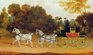 "The Wellington Coach" (The Newcastle-York-London Mail), c.1818 (óleo sobre painel)