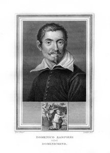 Domenichino, pintor da época barroca italiana, 1825. de John Corner