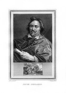 Jacob Jordaens, pintor da época barroca flamenga, 1825.