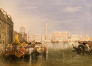 Veneza (mezzotint) de John Cother Webb