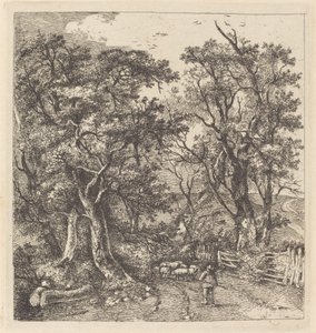 Cena de estrada, Hethersett de John Crome