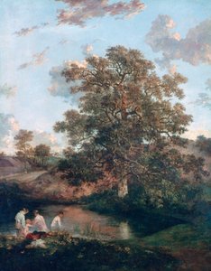O carvalho de Poringland, c1818-1820 de John Crome