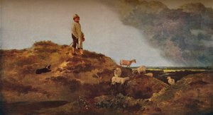 Vista na charneca de Mousehold, perto de Norwich, c1812. de John Crome