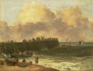 Píer de Yarmouth, c.1810 de John Crome