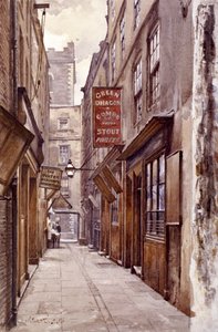 Botolph Alley, Londres, 1886 de John Crowther