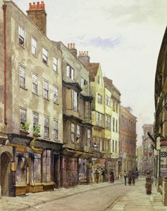 Holywell Street Olhando para o Oeste, 1882 de John Crowther