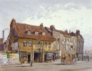 Lambeth Bridge Road, Lambeth, Londres, c1874 de John Crowther