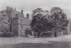 Londres perdida: The Gun House, Spring Gardens (litografia) de John Crowther