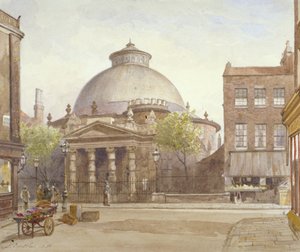 Spa Fields Chapel, Exmouth Street, Finsbury, Londres, 1886 de John Crowther