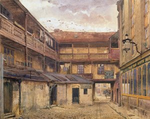 White Hart Inn, Southwark, 1879 de John Crowther