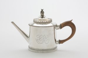 Chaleira, c.1790 (prata) de John David