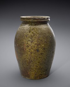 Jar, c. 1850-1883 (cerâmica vitrificada alcalina)