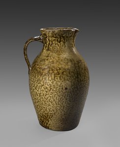 Jarro, c. 1850-1883 (grés vitrificado alcalino)