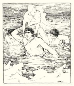 Ilustração para A História de Deirdre (litografia)