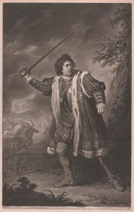 David Garrick como Richard III