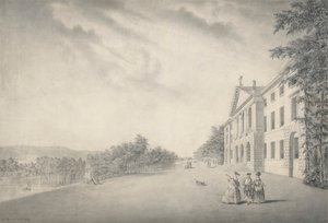 Vista Este da Casa Wycombe Oeste, Buckinghamshire