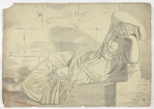 Depois da escultura de Ariadne de John Downman