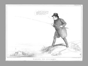 Pescando Gudgeons, 1835.