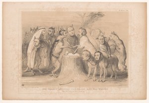 Pact tussen de wolven en de schapen
O tratado entre as ovelhas e os lobos. Depois de Les Loups et les Brevis de Granville (título sobre o objecto)
HB Sketches (título da série sobre o objecto) de John Doyle