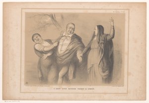 Spotprent conheceu o premier Peel tussen tragédia e comédia Um grande ator entre tragédia e comédia (título no objeto) HB Sketches (título da série no objeto) de John Doyle