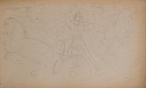 Bacchanalian Fun Exploit (lápis) de John Duncan